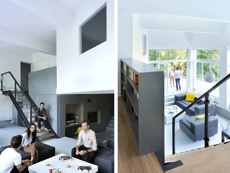 Agencements sur-mesure du triplex de Sainte-Foy-lès-Lyon